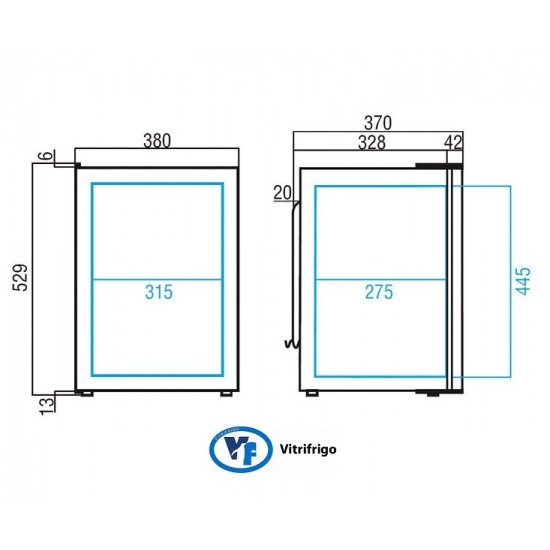 Vitrifrigo Sea Classic C42L - Afhalen