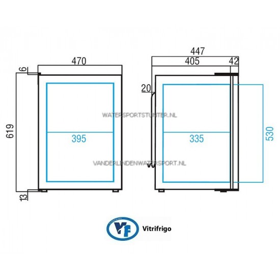 Vitrifrigo Sea Classic C75L - Afhalen