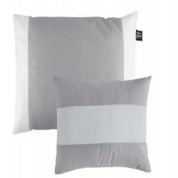 Waterproof kussenset 60x40 & 30x40 grijs en wit Waterproof kussenset 60x40 & 30x40 grijs en wit