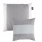 Waterproof kussenset 60x40 & 30x40 grijs en wit