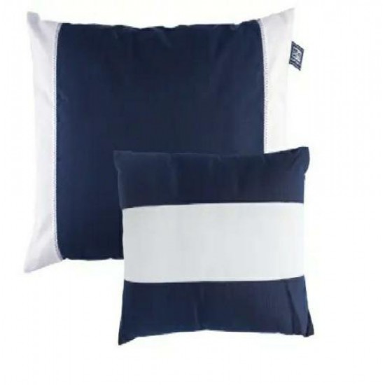 Waterproof kussenset 60x40 & 30x40 navy en wit Waterproof kussenset 60x40 & 30x40 navy en wit