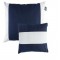 Waterproof kussenset 60x40 & 30x40 navy en wit