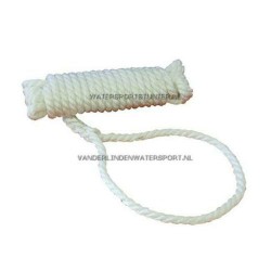 Landvast Met Oog Wit 12 mm x 8 Meter Landvast Met Oog Wit 12 mm x 8 Meter