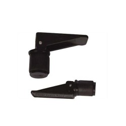 Lensplug 25 mm Zwart