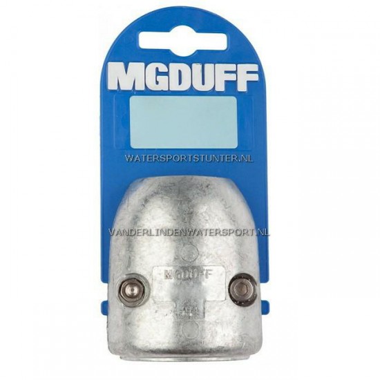 MGDuff Schroefasanode Aluminium 22 mm