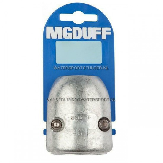 MGDuff Schroefasanode Aluminium 25 mm