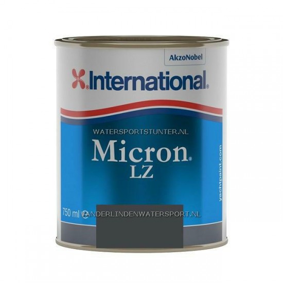 International Micron LZ Antifouling Zwart 750 ml