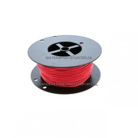 Montagesnoer Rood 10 mm2