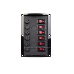 Schakelpaneel Sea 6-Voudig 12 Volt