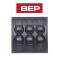 Schakelpaneel Bep 1000serie 6-Voudig 12 Volt