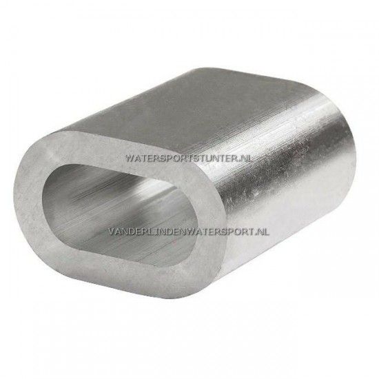 Persklem Aluminium 4 mm