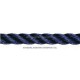 Polyester Lijn 3-Strengs Navy 12 mm