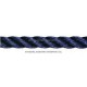 Polyester Lijn 3-Strengs Navy 14 mm