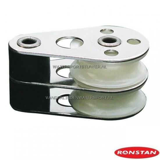 Ronstan RF417 Blok 2 Schijfs RVS 8 mm