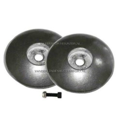 Roerbladanode Zink Dubbel 125 mm