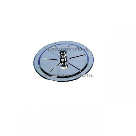 Ventilatierozet Rond RVS 100 mm