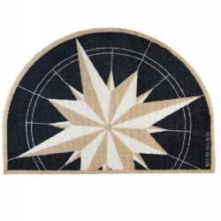 Marine Business Antislip Deurmat - Rosewind - 75cm - halfrond
