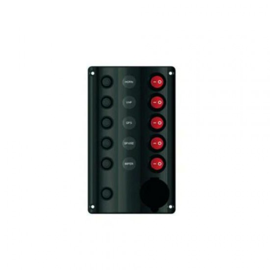 allpa schakelpaneel 12V 5 schakelaars