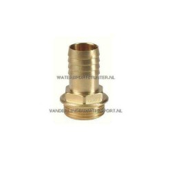 Slangpilaar Messing Buitendraad 1-2 x 13 mm