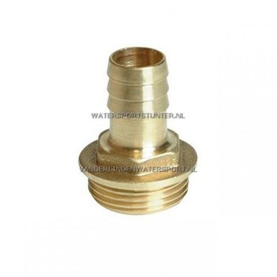 Slangpilaar Messing Buitendraad 1-1-4 x 32 mm