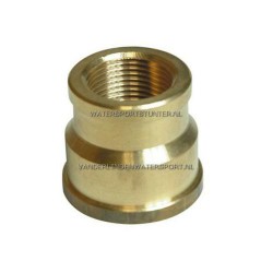 Verloopsok Messing Binnen-Binnen 1-1-4 x 1 Verloopsok Messing Binnen-Binnen 1-1-4 x 1