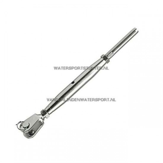 Wantspanner RVS Gaffel-Terminal 4 mm