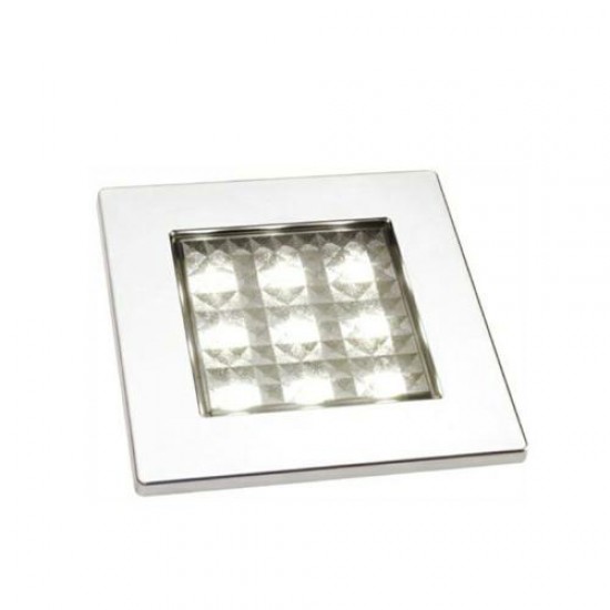 Batsystem - Frilight Square 80 Zilver LED Batsystem - Frilight Square 80 Zilver LED
