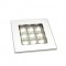 Batsystem - Frilight Square 80 Zilver LED