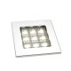 Batsystem - Frilight Square 80 Zilver LED Batsystem - Frilight Square 80 Zilver LED