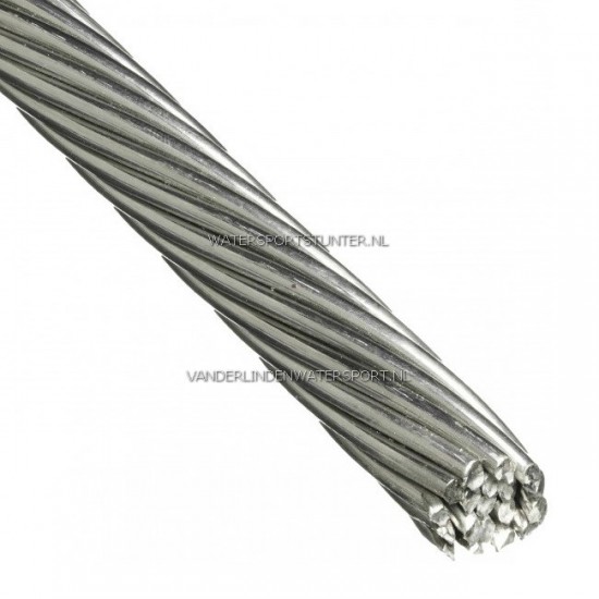 Staaldraad RVS 1x19 - 4 mm