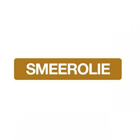 Sticker Smeerolie 10 x 2 cm