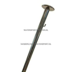 Vlaggenstok RVS Bermuda Platte Knop 50 cm