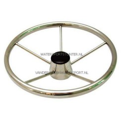 Stuurwiel River 39 cm RVS