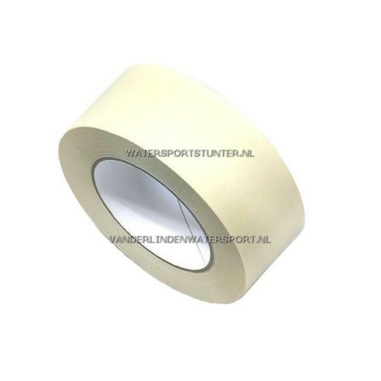 Afplaktape Profi Creme 50 mm