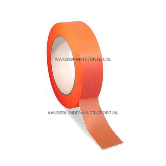 Afplaktape Oranje Extra Sterk 24 mm