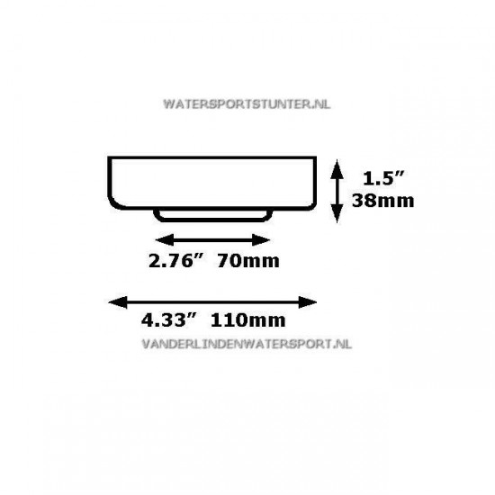 Frilight Moon Inbouwspot 12 Volt 10 Watt Halogeen