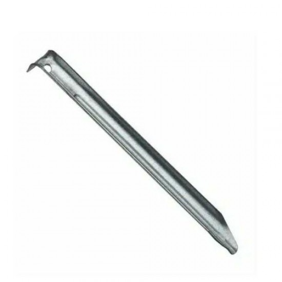 Tentharing halfrond 23cm staal (10 stuks)