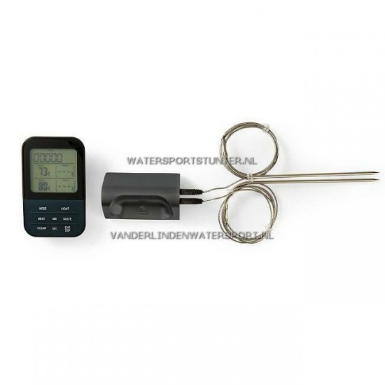 Vleesthermometer Draadloos Digitaal Display 0-250 Graden