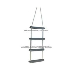 Zwemtrap Touwladder Kunststof 4 Treden