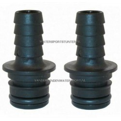 Jabsco Slangtules 13 mm Recht - 30654-1000