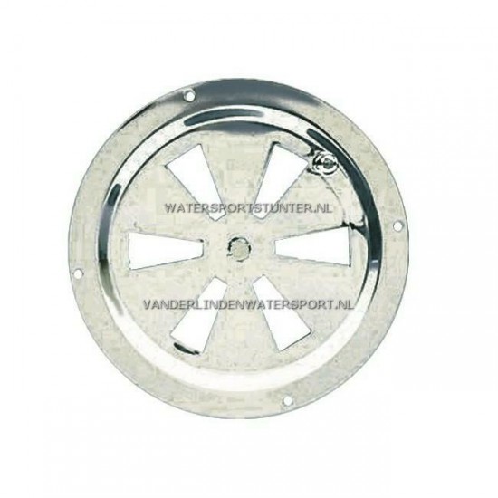 Ventilatierozet RVS Rond 100 mm