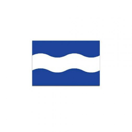 Vlag Maassluis 20x30 cm Recht