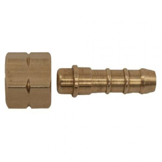 Wartel koppeling 1-4 bi x 8mm slangpilaar Wartel koppeling 1-4 bi x 8mm slangpilaar