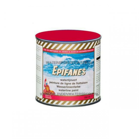 Epifanes Waterlijnverf 16 Rood 250 ml