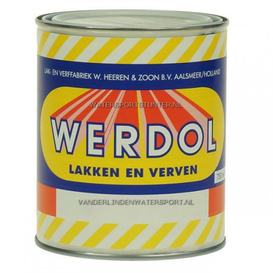 Werdol Grondverf Wit 750 ml