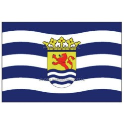 Vlag Zeeland 20x30 cm