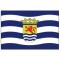 Vlag Zeeland 20x30 cm